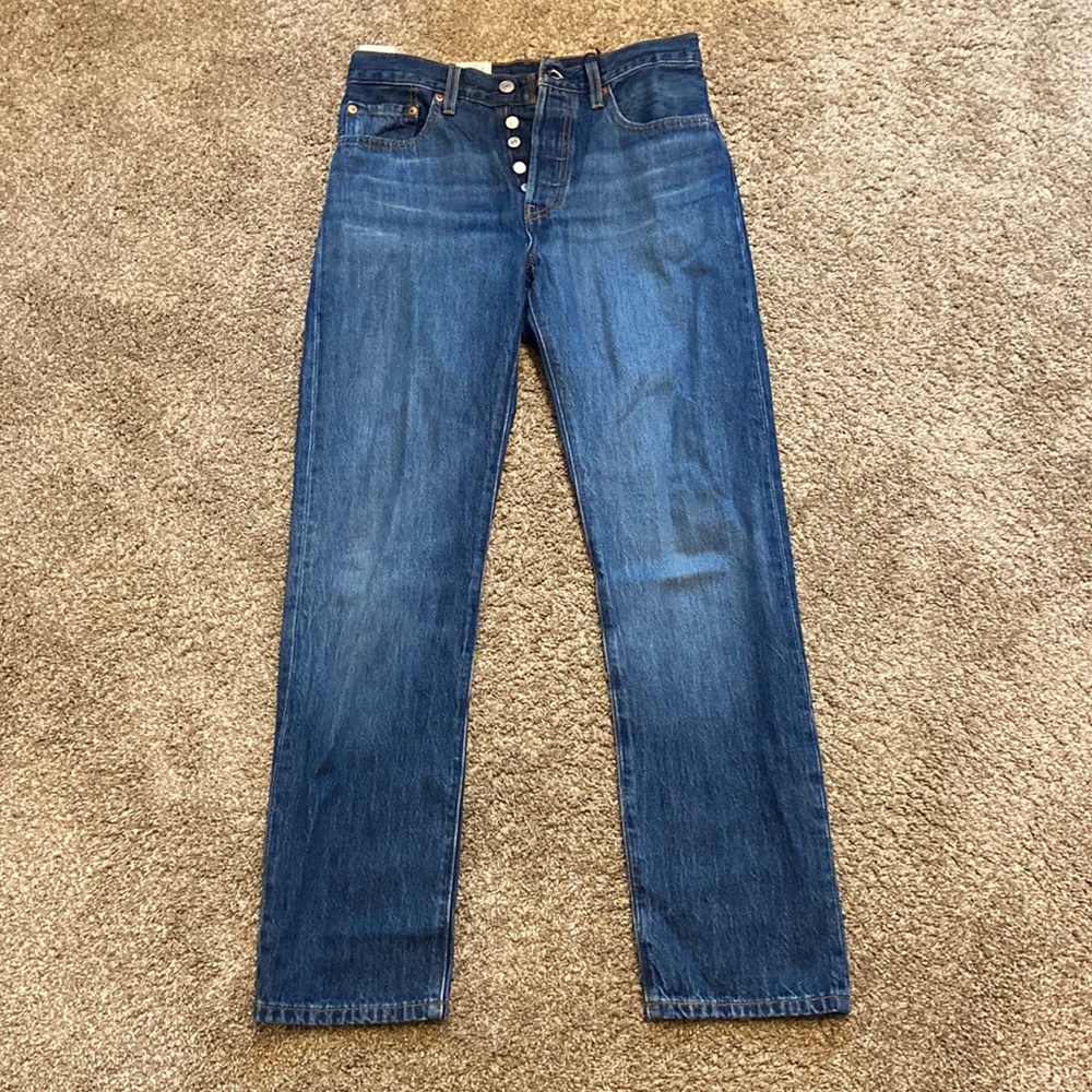 Levi’s 501 Original Fit Jeans Medium Wash 27 Waist 30 Length